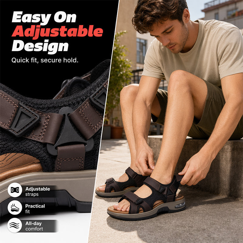 ⏳¡Oferta por Tiempo Limitado!⏰ Sandalias Deportivas con Amortiguación de Aire para Hombre