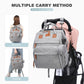👶🔥 ¡50% DE DESCUENTO! Mochila Pañalera Plegable con Estación de Cambio – Espaciosa, Organizada y Fácil de Transportar 🎒✨