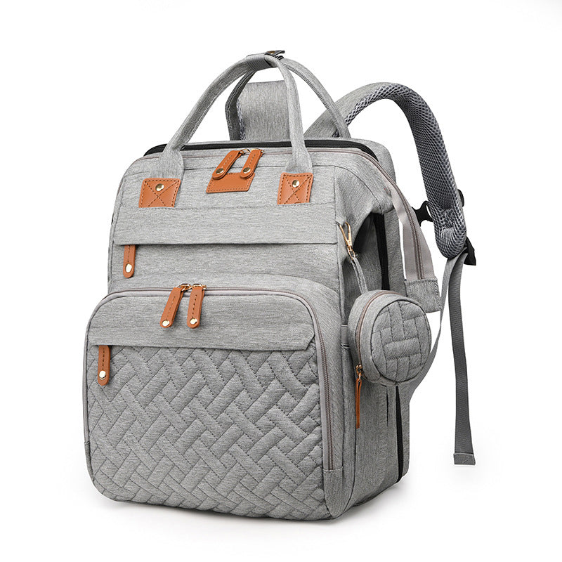👶🔥 ¡50% DE DESCUENTO! Mochila Pañalera Plegable con Estación de Cambio – Espaciosa, Organizada y Fácil de Transportar 🎒✨