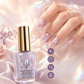 📢📢50% DE DESCUENTO !! ⏰Fortalecedor de Uñas Espejo Brillante Lila